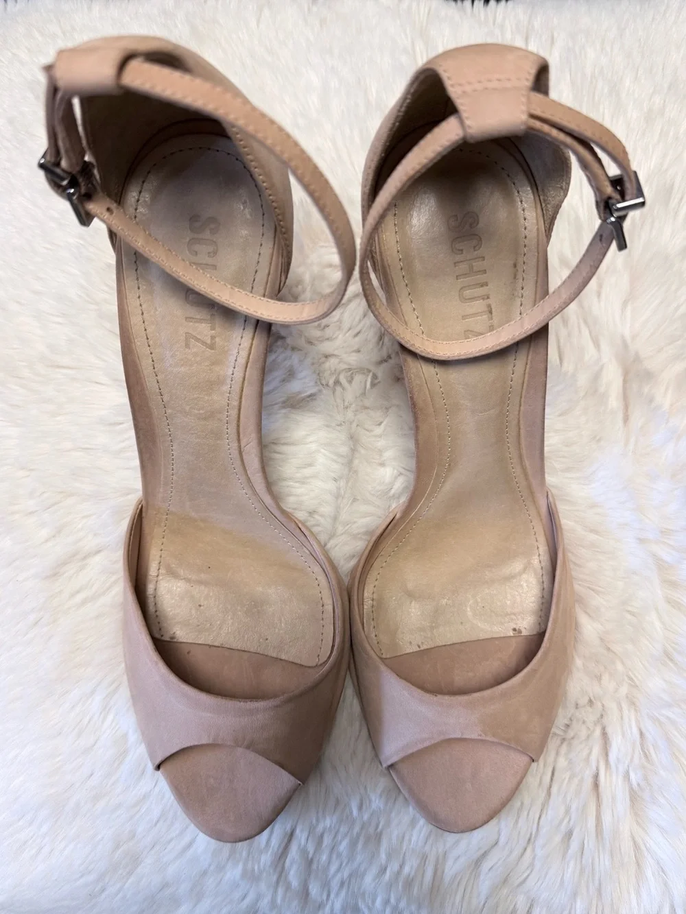 Schutz Saasha Lee Ankle Strap Sandal